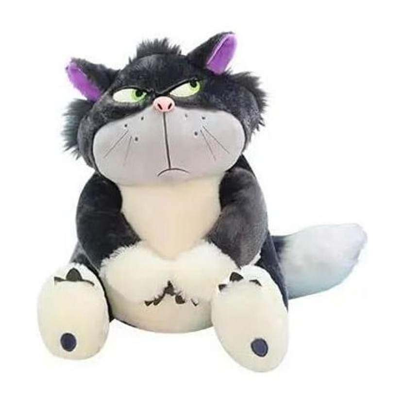 Dunky Dunky Cute Angry Cat Soft Toy | Soft Plush Doll for Kids & Decor Stuff Toy Gift  - 24 cm(Multicolor) - Flipkart Deal