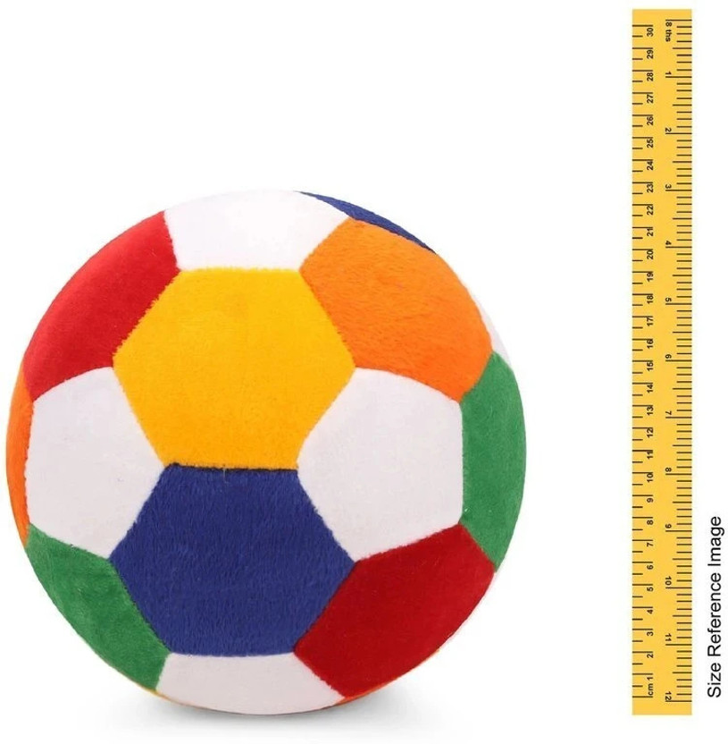 stuff tree Football with prefect size for kids  - 18 cm(Multicolor)