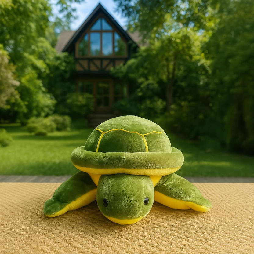 Flipkart AYUSHPALENTERPRISES turtle_2  - 25 cm(Green, Yellow) - Flipkart Deal