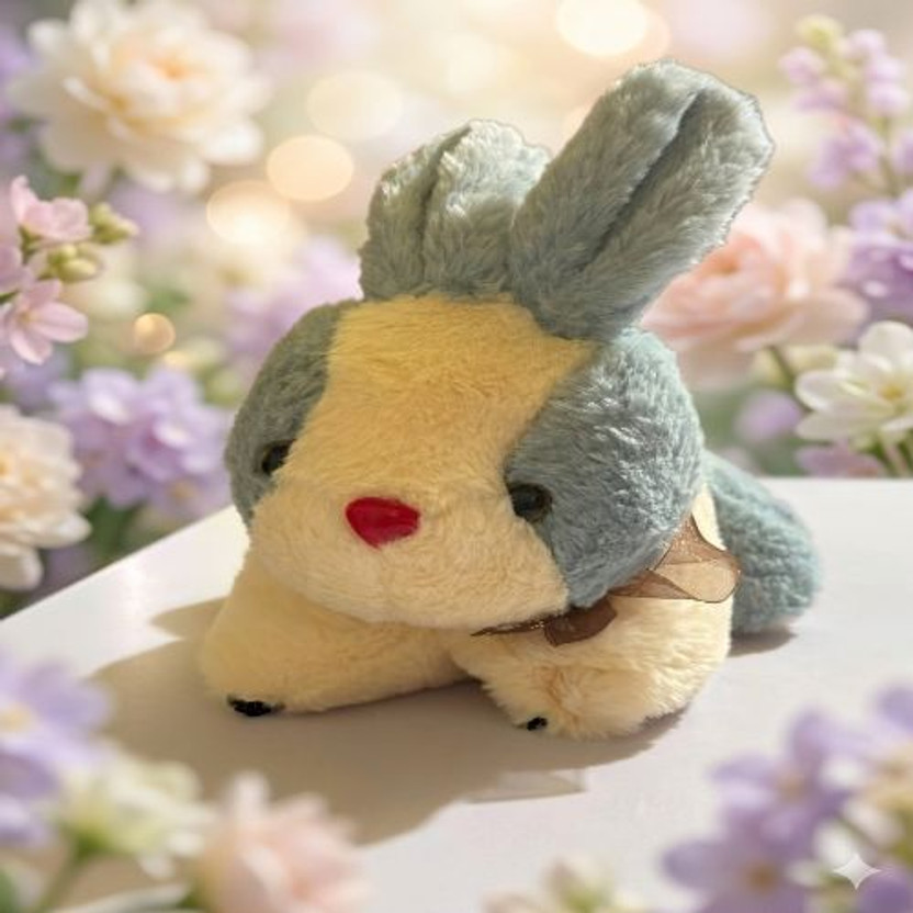 SSP Wholesale FUFFY CUTE RABBIT IMPORTED TOY  - 13 cm(Grey)
