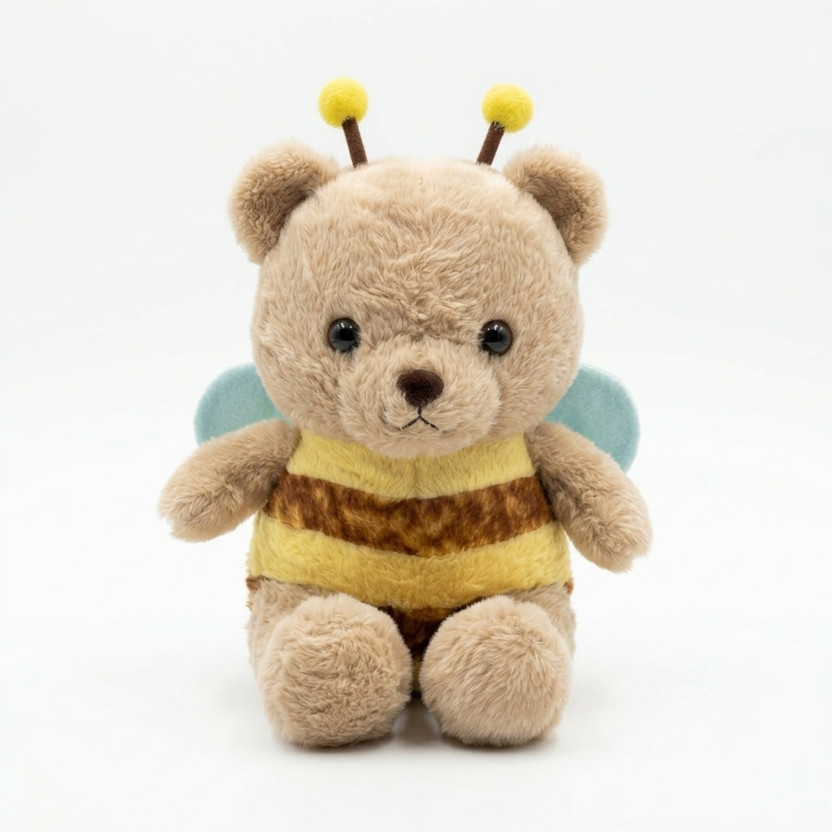 ITMK Honey Bee Soft Toy Plush Toy for Kids  - 22 cm(Brown)