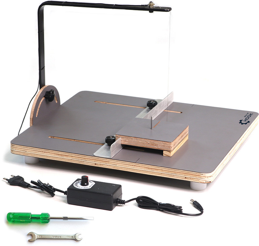 GEARHOOK Electric Hot Wire Foam Table Cutter 16 x 13.5 Inches - Tabletop Tool for Styrofoam Cutter