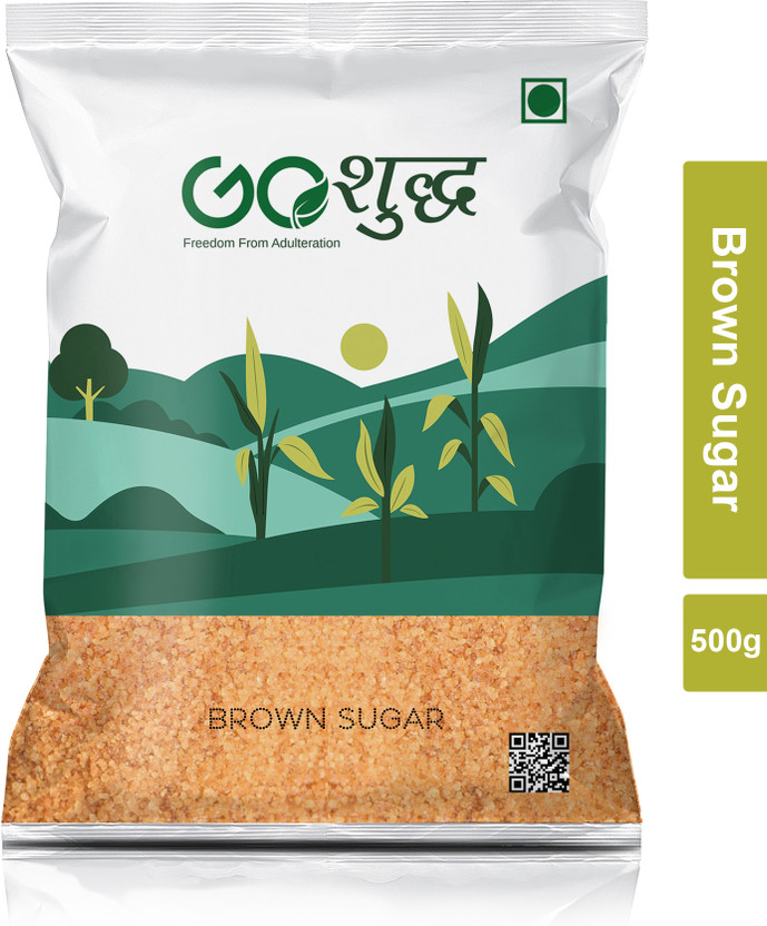 Goshudh Premium Quality Brown Sugar 500g Sugar(500 g)