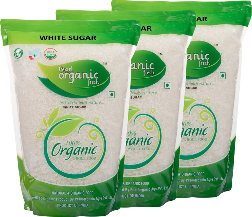 Pearl Organic Fresh WHITE SUGAR CHINI White Sugar(1 kg)