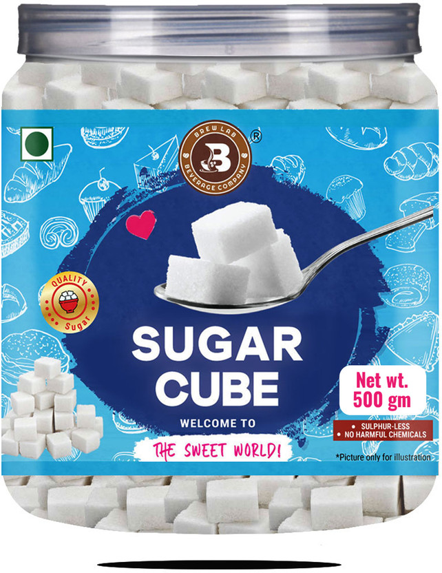 Brew Lab White Sugar Cubes White Sugar(750 g)