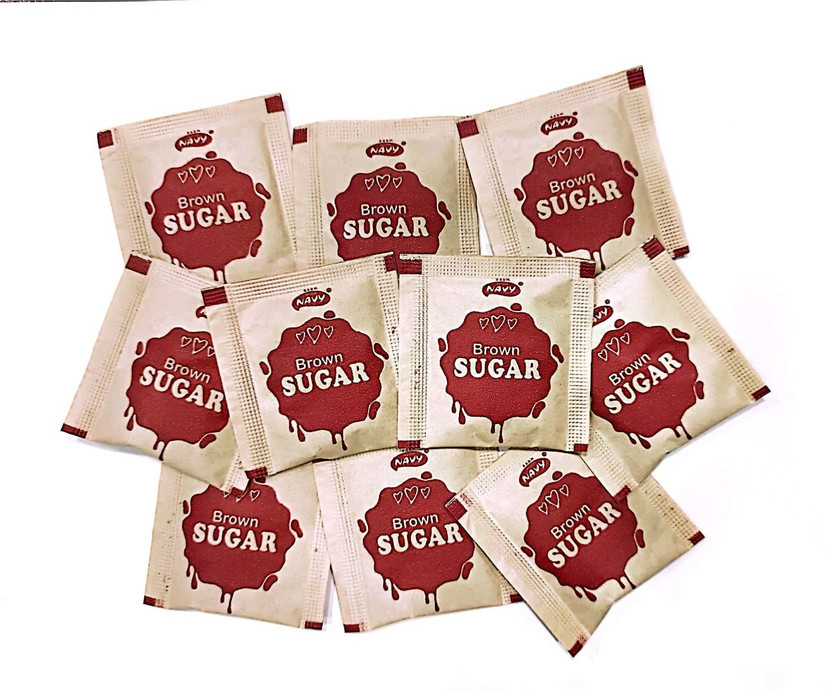 NAVY BROWN SUGAR SACHET Sugar(1 kg, Pack of 200)