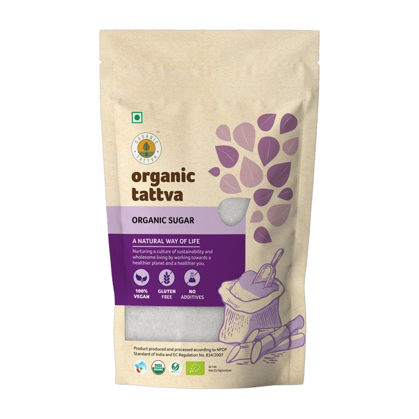 Organic Tattva White Sugar(500 g)