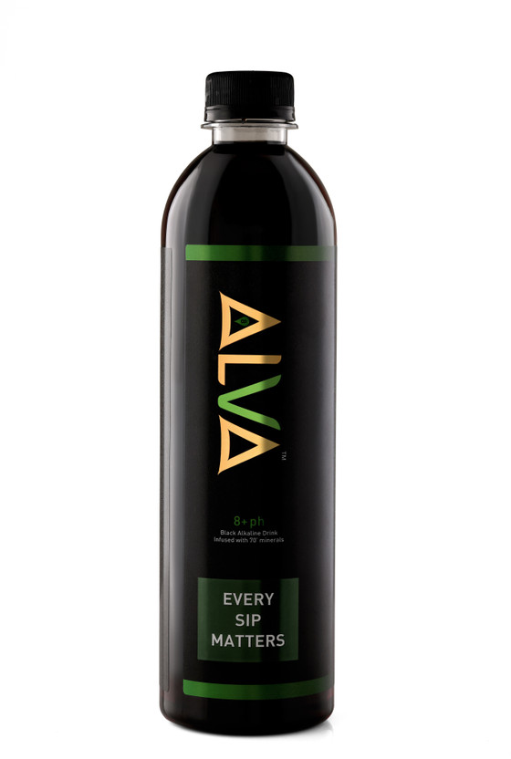 ALVA Alva Black Alkaline Mineral Water(12 x 500 ml)