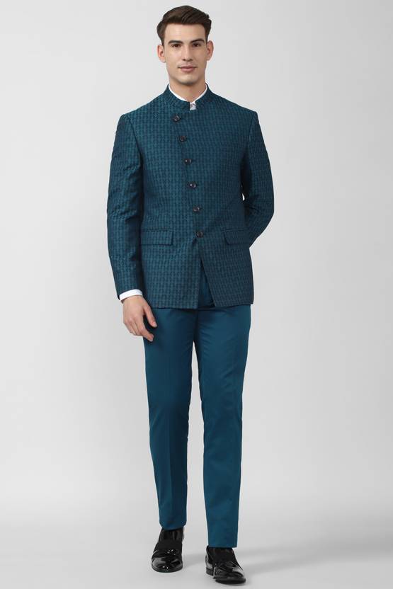 [Sizes 36, 38, 40] PETER ENGLAND Men Single Breasted Self Design Suit