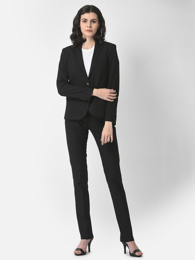 CRIMSOUNE CLUB 2 Piece Suit Solid Women Suit