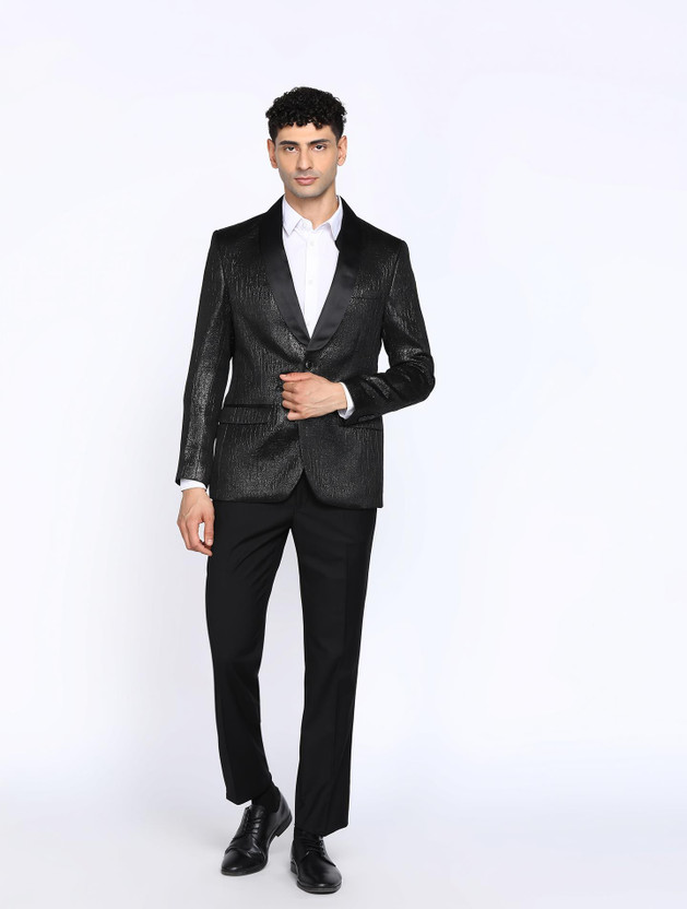 PARK PARK AVENUE 2 Piece Set Solid Men Suit - Flipkart Deal