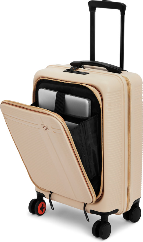 NASHER NASHER MILES Shibuya Polypropylene 20 Inch Carry On Trolley Bag with Laptop Compartment Cabin Suitcase 8 Wheels - 20 inch - Flipkart Deal