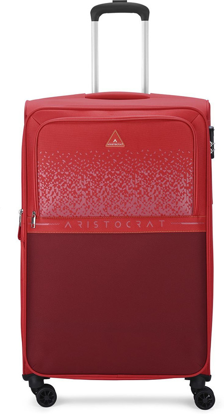 ARISTOCRAT Drift Check-in Trolley Bag | Soft Luggage | Combination Lock with Sturdy Zipper Expandable  Check-in Suitcase 8 Wheels - 32 inch