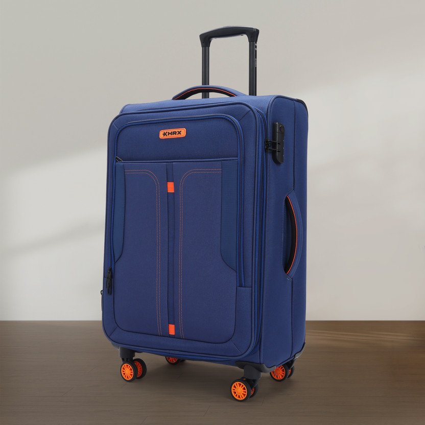 HRX Overdrive Spinner Expandable  Check-in Suitcase 4 Wheels - 26 inch