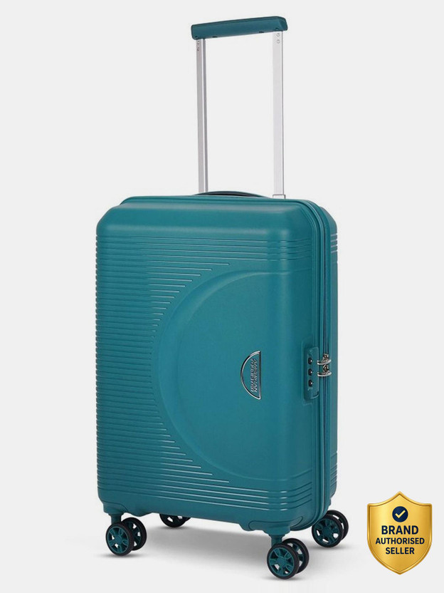 AMERICAN AMERICAN TOURISTER Combination Lock-Hemis Cabin Suitcase 8 Wheels - 21 inch - Flipkart Deal
