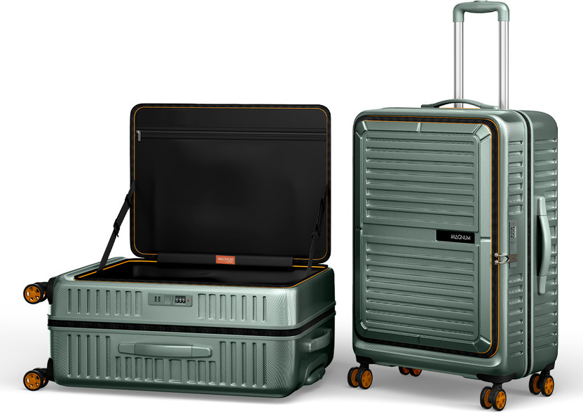 Safari THERON 66 4W DUSK GREEN Check-in Suitcase 8 Wheels - 25 Inches