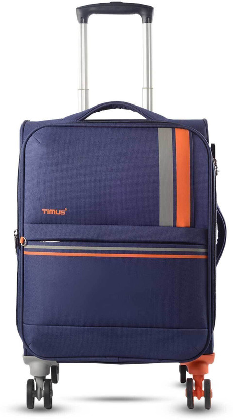 Timus Timus Sportive 58 cm Soft Trolley Luggage Bag Medium Cabin Size Travel Luggage Expandable  Cabin Suitcase 4 Wheels - 20 inch - Flipkart Deal