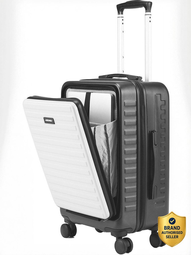 Assembly Assembly Premium Hard-sided Polycarbonate Cabin Trolley Luggage Cabin Suitcase 4 Wheels - 20 inch - Flipkart Deal