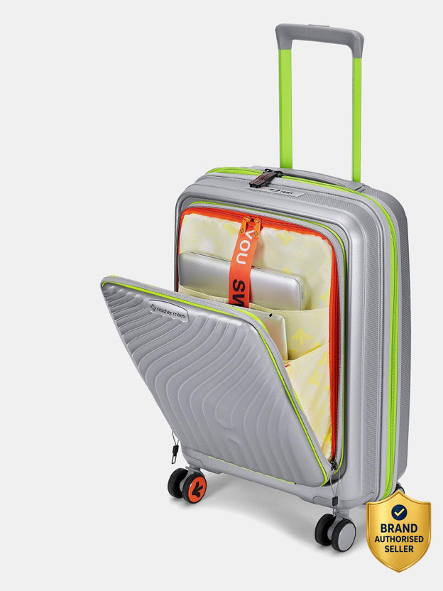 NASHER NASHER MILES Capri TSA Lock Hardside Polypropylene Cabin Laptop Compartment Trolley Bag Cabin Suitcase 8 Wheels - 20 inch - Flipkart Deal