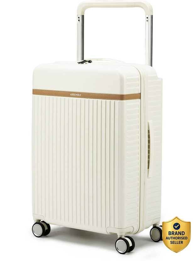 Assembly Assembly Premium Wide Handle Trolley Bag (98L) with TSA Lock & Packing Organisers Check-in Suitcase 8 Wheels - 28 inch - Flipkart Deal