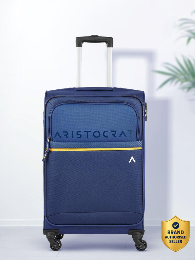 ARISTOCRAT ARISTOCRAT Brezza 69 - Softbody Trolley Bag Check-in Suitcase 4 Wheels - 24 inch - Flipkart Deal