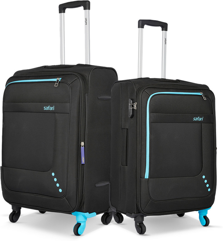 SAFARI STAR 2 (Small 56cm | Medium 65cm) Expandable  Cabin & Check-in Set 4 Wheels - 26 inch
