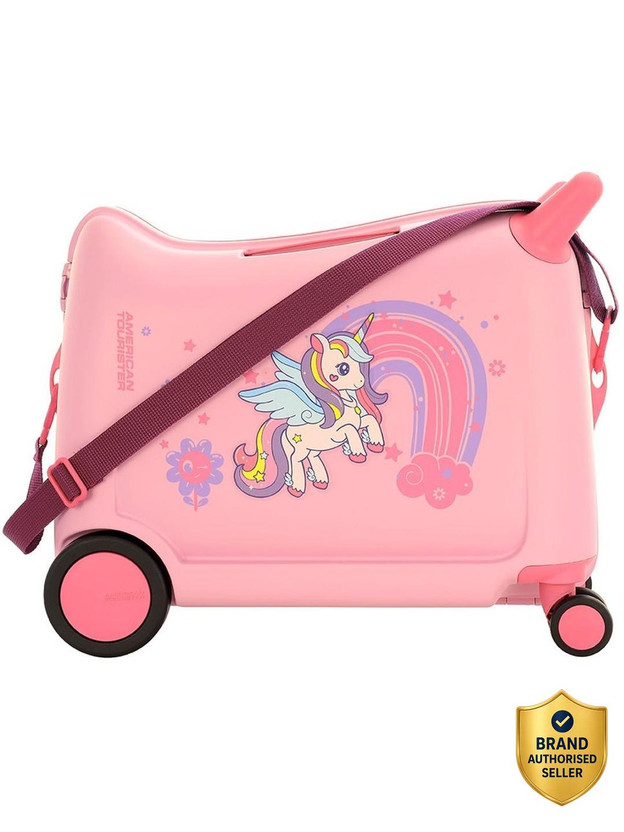 AMERICAN TOURISTER Skiddle SP Polypropylene Small Cabin Spinner Kids Trolley Bag Cabin Suitcase 4 Wheels - 16 inch