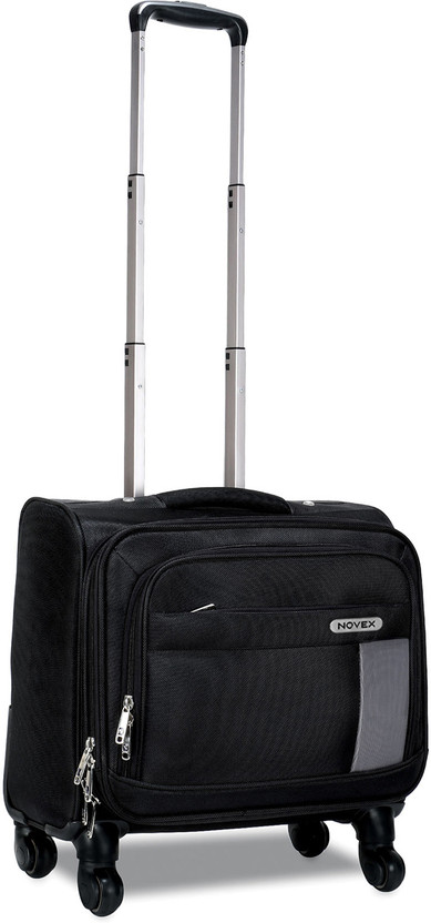 NOVEX Overnighter 24 L Trolley Laptop Backpack(Black)