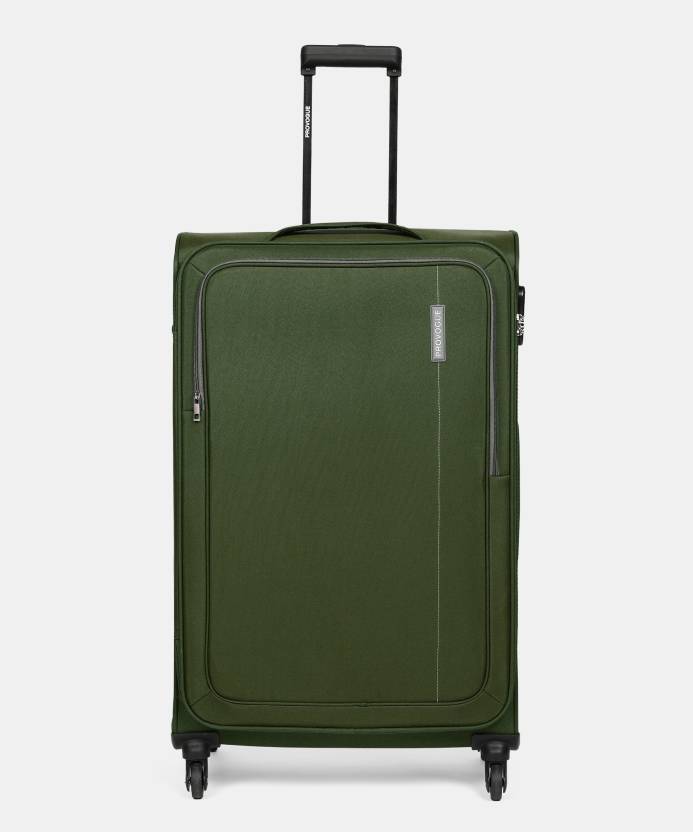 PROVOGUE Large Check-in Suitcase (75 cm) – Lead – Dark Green