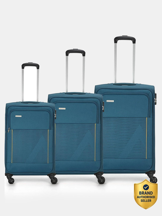 ARISTOCRAT Trolley Bag 3 (Small 58cm | Medium 69cm | Large 78cm) Cabin & Check-in Set 4 Wheels - 31 Inch