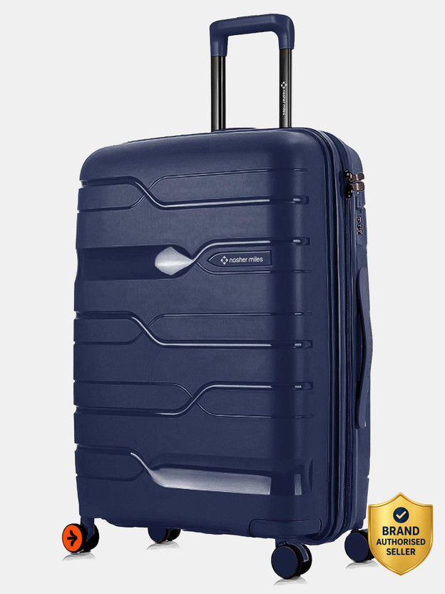 NASHER MILES Paris Polypropylene 28 inch Hard-Sided Spinner Trolley Bag for Travel & Business Check-in Suitcase 8 Wheels - 28 inch