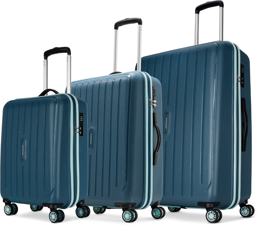 ARISTOCRAT ARISTOCRAT Photon Max Hard Side Luggage | Trolley Bag With Flushed Combination Lock Cabin & Check-in Set 4 Wheels - 30 Inch - Flipkart Deal