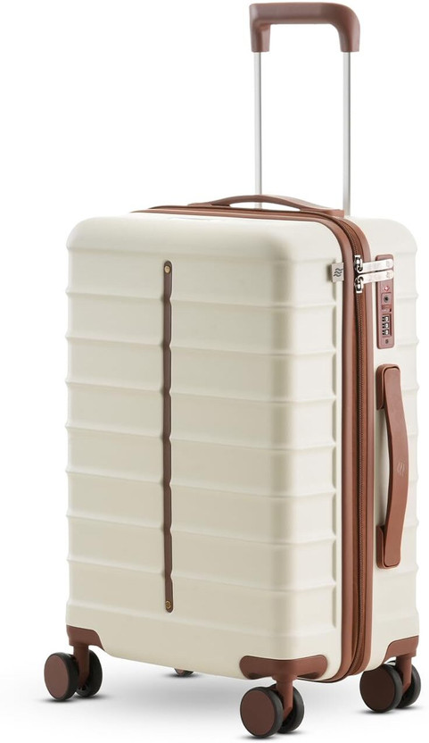 Assembly Assembly Premium Lightweight Luggage Trolley - Keyless TSA Lock & Silent Spinner Wheels Check-in Suitcase 8 Wheels - 24 inch - Flipkart Deal