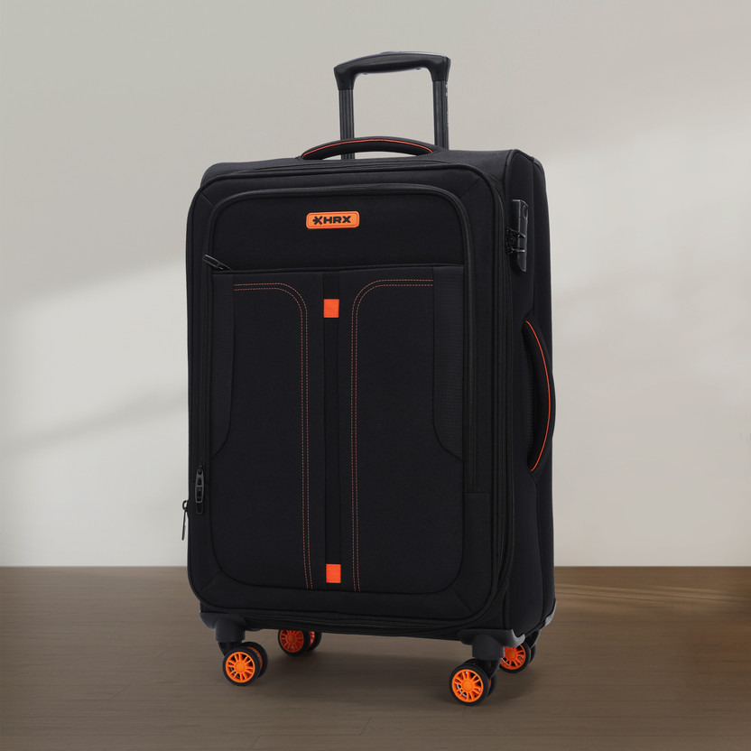 HRX Overdrive Spinner Expandable  Check-in Suitcase 4 Wheels - 26 inch