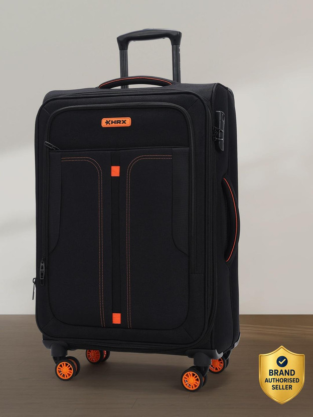 HRX Overdrive Spinner Expandable  Check-in Suitcase 4 Wheels - 26 inch