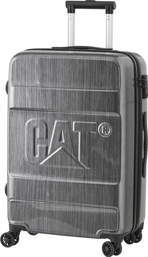 CATERPILLAR CAT D 2.0 Check-in Suitcase - 24 inch Brushed Steel - Price