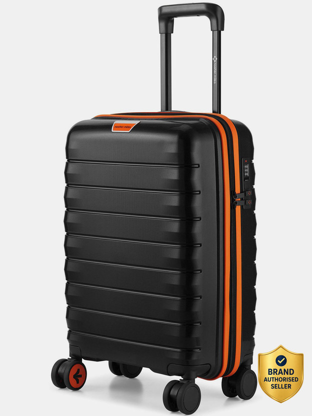 NASHER MILES Salzburg Hard-Sided Polypropylene Cabin Luggage 20inch Trolley Bag for Travel Cabin Suitcase 8 Wheels - 20 inch
