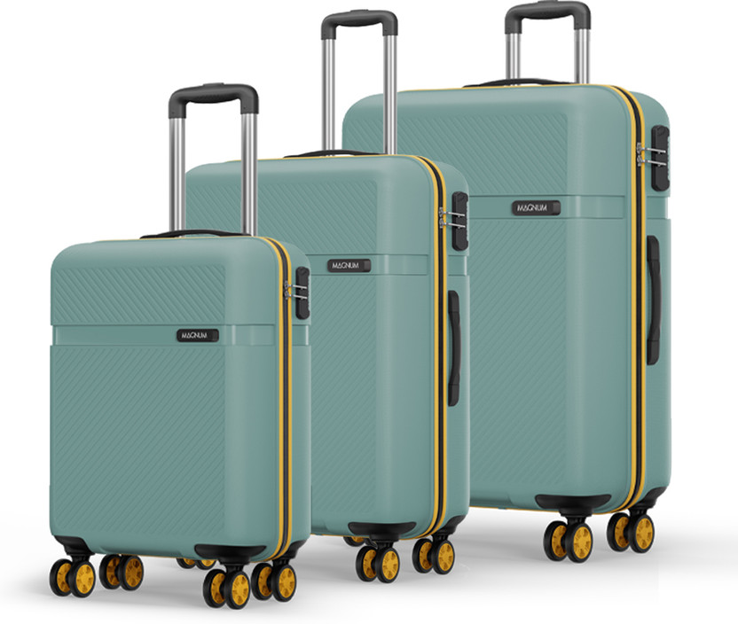 Safari Magnum Fury (Small 55cm | Medium 66cm | Large 75cm) 4W Cabin & Check-in Set 8 Wheels - 30 Inches