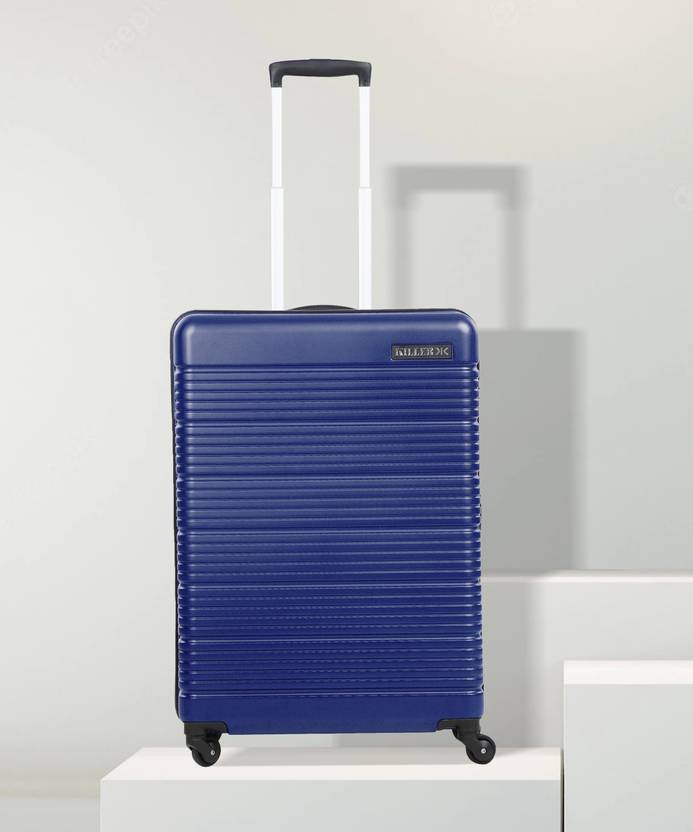 KILLER Small Cabin Suitcase (55 cm) – STREAK- Bright Blue – Blue