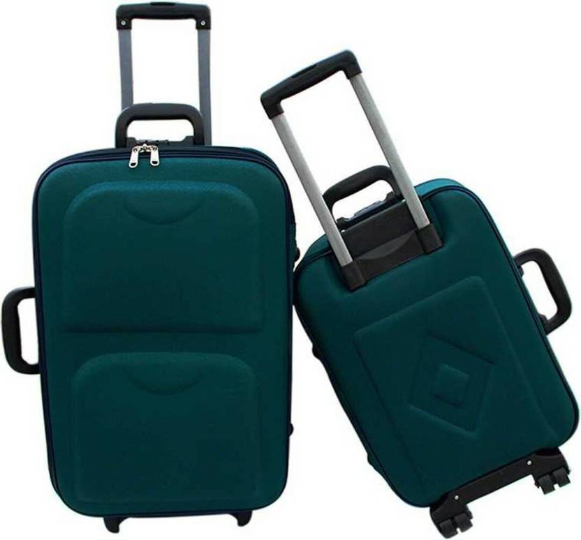BragIT Classic Green Cabin & Checkin Set 24 inch Green Price in