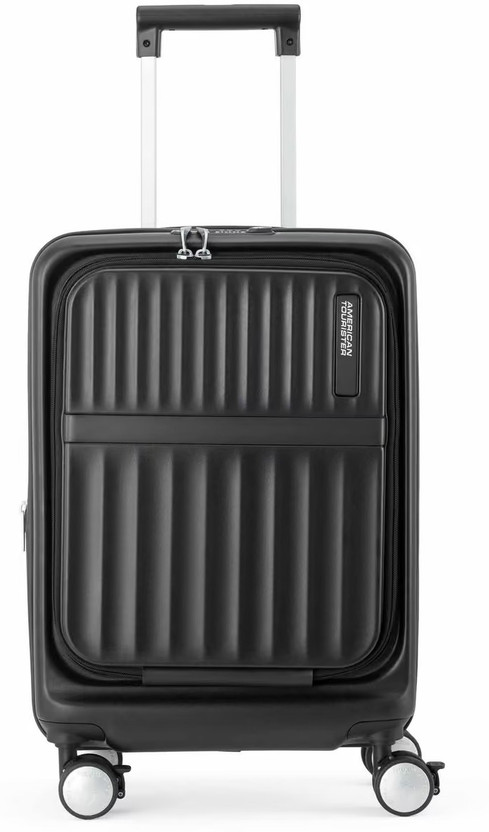AMERICAN AMERICAN TOURISTER Front open suitcase trolley bag with 15.4" Laptop Compartment Cabin Suitcase 8 Wheels - 21 inch - Flipkart Deal