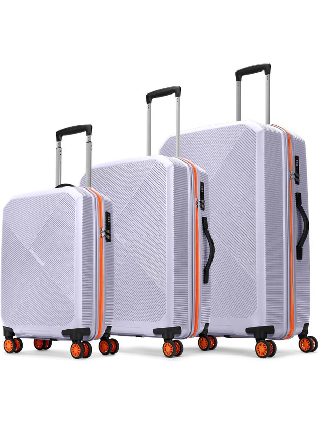 ARISTOCRAT ARISTOCRAT Apex Hard Side Polypropylene Luggage | Trolley Bag with Combination Lock Cabin & Check-in Set 8 Wheels - 31 Inch - Flipkart Deal