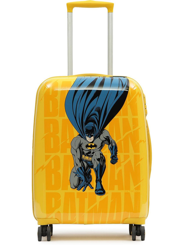 YAYAVAR YAYAVAR BATMAN OFFICIAL MERCHANDISE KIDS TROLLEY (5 Years International Warranty) Check-in Suitcase 8 Wheels - 24 inch - Flipkart Deal