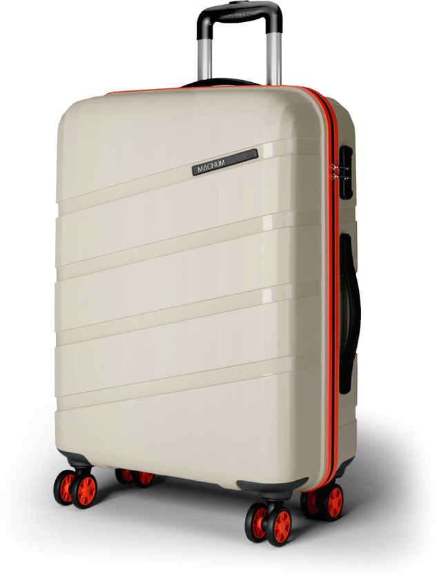 Safari Evolix 75 4W Luxury Beige Check-in Suitcase 8 Wheels - 30 Inches