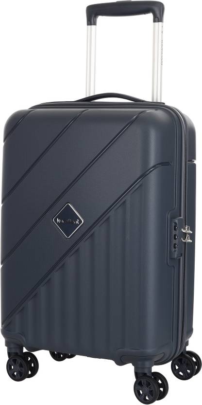 Kamiliant by American Tourister Small Cabin Suitcase (55 cm) 8 Wheels - Combination Lock-Endure - Grey