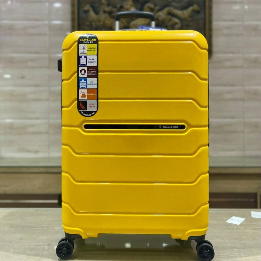 Travelinn Small Cabin Suitcase 28 Inch Cabin Suitcase - 28 inch Yellow ...