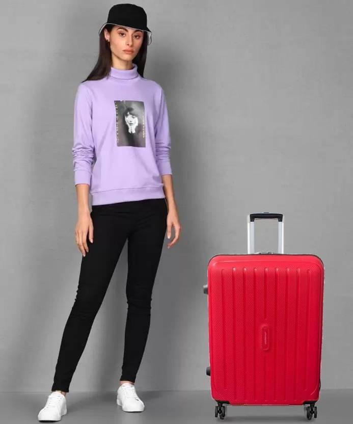 VIP Aristocrat Coral Trolley bag8 Wheel,Antitheft zip,TSA LockPremium