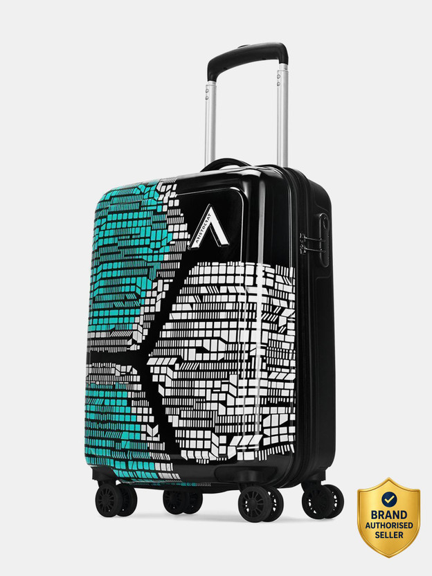 ARISTOCRAT ARISTOCRAT Bruce Trolley Bag, Hard Luggage, with Combination Lock Cabin Suitcase 8 Wheels - 21 Inch - Flipkart Deal