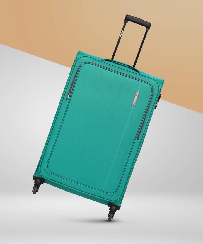 PROVOGUE Large Check-in Suitcase (75 cm) – Lead – Green