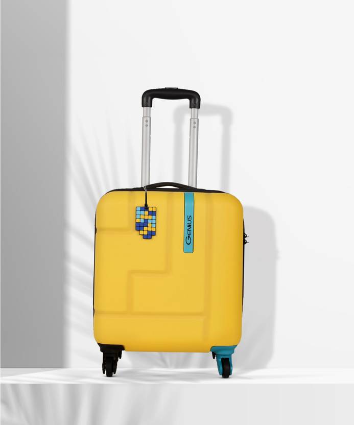 GENIUS by SAFARI Tetron Kids lightweight Cabin 4W luggage 50cm YELLOW